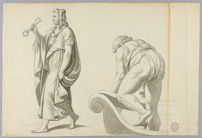 Voorzichtigheid door Johann August Nahl the Younger