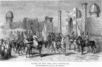 Intocht van de emir in Samarkand, uit 