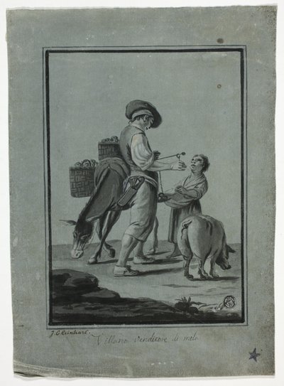 Appelboer door Johann Christian Reinhart