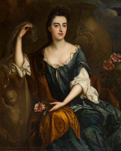 Portret van mevrouw Judith Corbet door Johann Closterman
