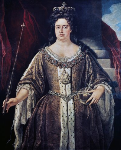 Portret van koningin Anne, c.1702 door Johann Closterman