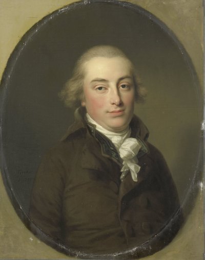 Portret van Salomon Rendorp door Johann Friedrich August Tischbein