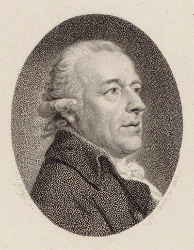 Portret van de componist Johann Gottlieb Naumann 1741-1801, 1804 door Johann Friedrich Bolt