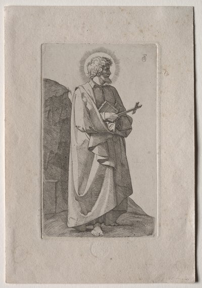 Sint Philippus Neri door Johann Friedrich Overbeck