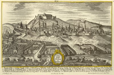 Brno, ca. 1740 door Johann Georg Ringlin