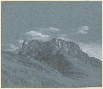 De Rauschberg, c.1800 door Johann Georg von Dillis