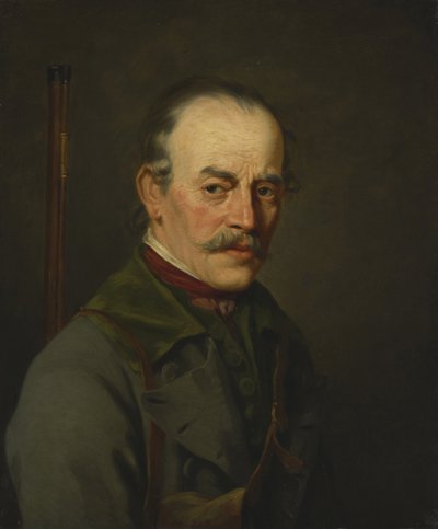Wolfgang Dillis, de vader van de kunstenaar door Johann Georg von Dillis, Moritz Kellerhoven