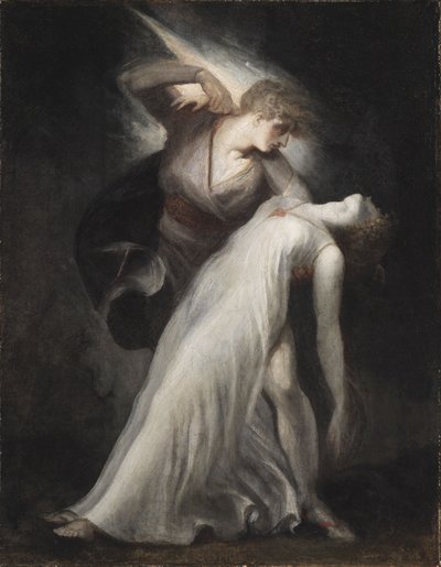 Celadon en Amelia door Johann Heinrich Füssli