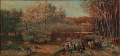 Het schooluitje door Johann Heinrich Hasselhorst