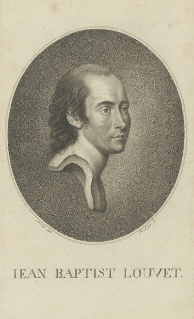 Jean-Baptiste Louvet de Couvray 1760-1797 door Johann Heinrich Lips