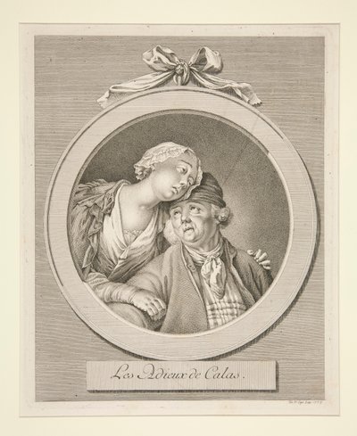 Het afscheid van Calas door Johann Heinrich Lips