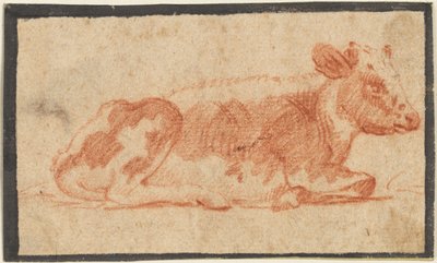 Koe, tweede helft 1600s door Johann Heinrich Roos