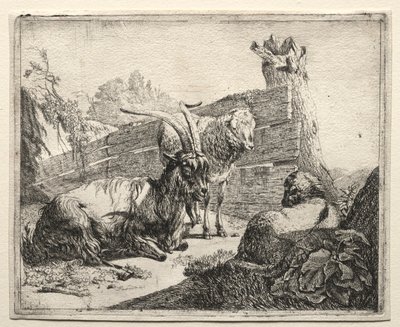 De Haag, 1665 door Johann Heinrich Roos