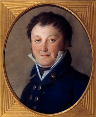 Portret van Constant Wairy, eerste lakei van keizer Napoleon tot 1814 door Johann Heinrich Schmidt