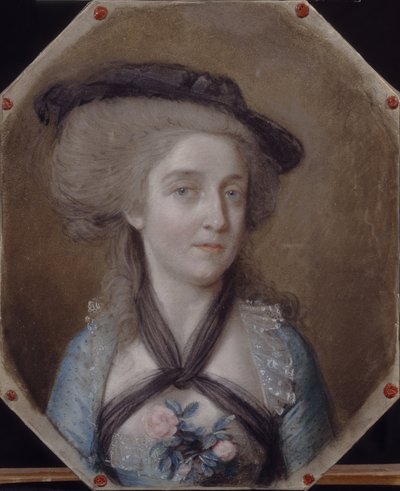 Portret van Loewis van Menar, 1784 door Johann Heinrich Schmidt