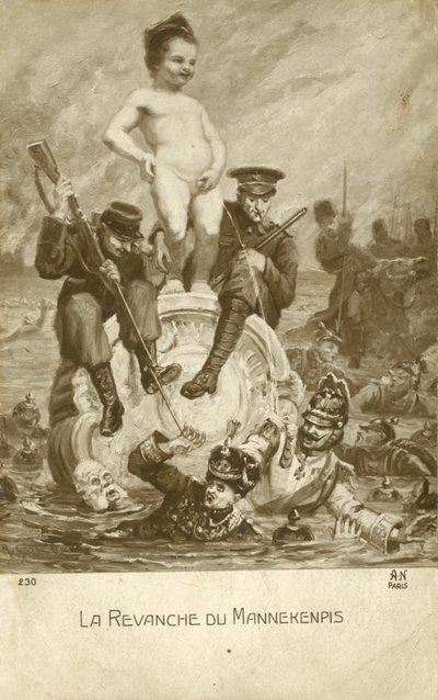 De wraak van de Manneken Pis door Johann Heinrich Wedekind