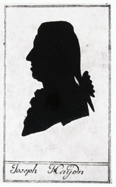 Componist Joseph Haydn door Johann Hieronymus Loeschenkohl