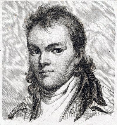 Zelfportret door Johann Jakob Laurenz Billwiller