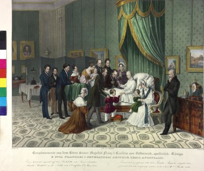 Franz II door Johann Nepomuk Hoechle