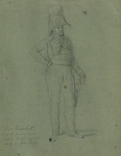Baron Knesebeck door Johann Peter Krafft