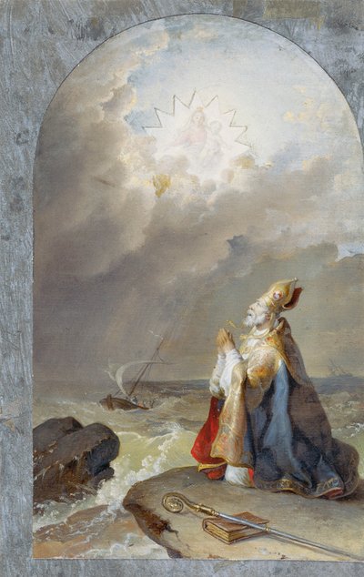Sint Spyridon door Johann Peter Krafft