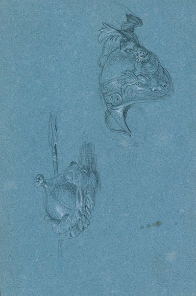Helmstudies door Johann Peter Krafft