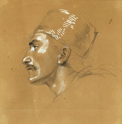 Portretstudie voor 