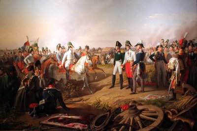 Overwinningsverklaring na de slag bij Leipzig, 1813 door Johann Peter Krafft