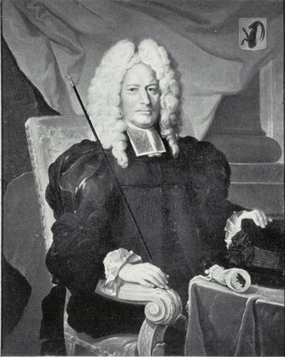 Portret van Christoph Steiger I. door Johann Rudolf Huber