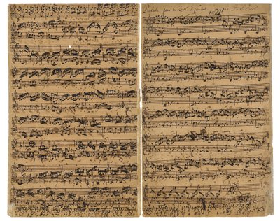 Prelude, Fuga en Allegro in Es groot BWV 998, ca. 1735-40 door Johann Sebastian Bach