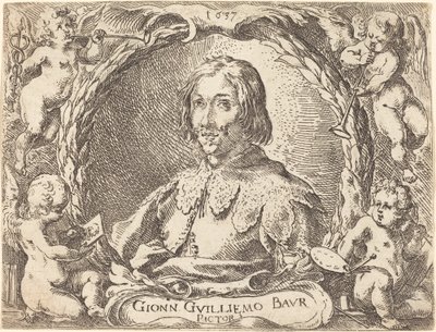 Capricci di varie battaglie (Frontispice) door Johann Wilhelm Baur