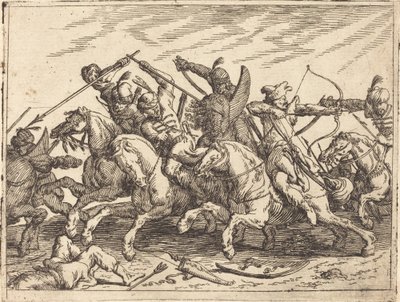 Capricci di varie battaglie, 1635 door Johann Wilhelm Baur