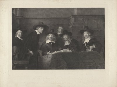 De Staalmeesters door Johann Wilhelm Kaiser (I)