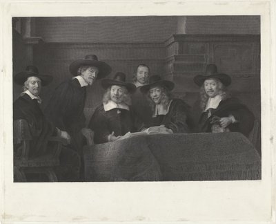 De Staalmeesters door Johann Wilhelm Kaiser (I)
