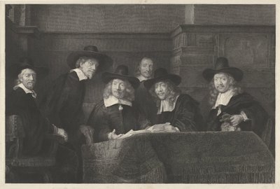 De Staalmeesters door Johann Wilhelm Kaiser (I)