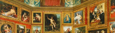 Tribuna van het Uffizi "
" door Johann Zoffany