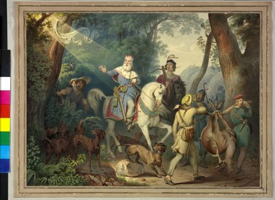 Sluierlegende door Johann the Yngr. Dallinger von Dalling