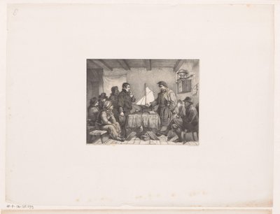 Betaling van de scheepsjongens door Johannes Christiaan d
