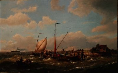 Onbekend schilderij door Johannes Hermann Barend Koekkoek