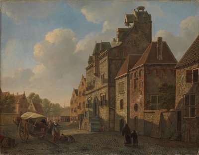 View in Dordrecht door Johannes Schoenmakers