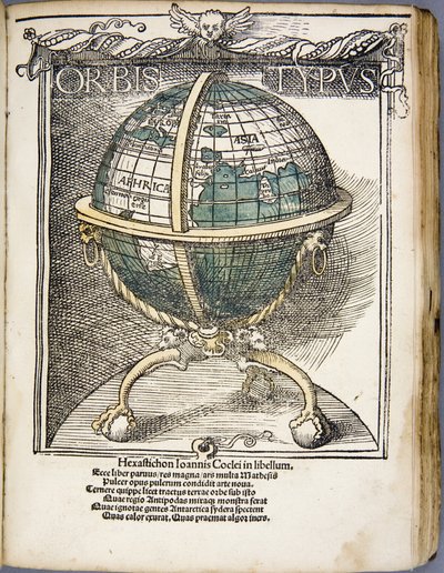 Johann Schöner, Luculentissima quaedam terrae totius descriptio door Johannes Schoner