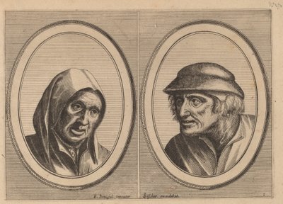 "Susanna Smuls" en "Leuye Joost" door Johannes and Lucas van Doetechum after Pieter Bruegel the Elder