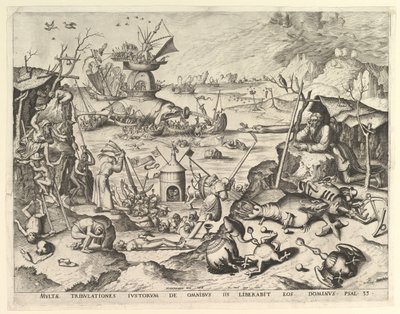 De bekoring van Sint Antonius door Johannes and Lucas van Doetecum