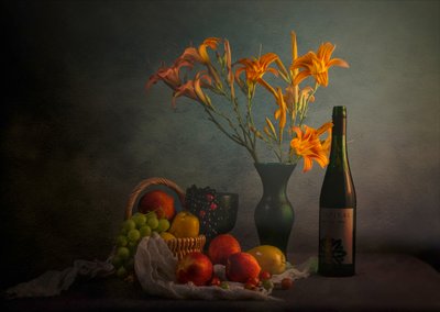 Moody Stilleven met wijn door John-Mei Zhong