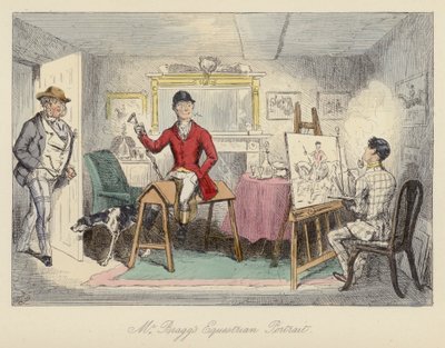 John Leech illustratie voor Mr Sponge