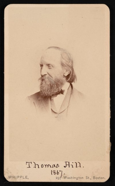 Portret van Thomas Hill 1818-1891, 1867 door John Adams Whipple