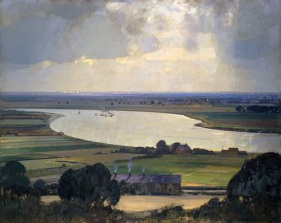 De zelfvoldane en zilveren Trent door John Alfred Arnesby Brown