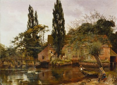 Molen aan de Avon, 1886 door John Arthur Lomax