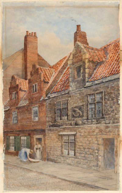 Het Dolfijnenhuis, Low Friar Street, Newcastle upon Tyne door John Atlantic Stephenson