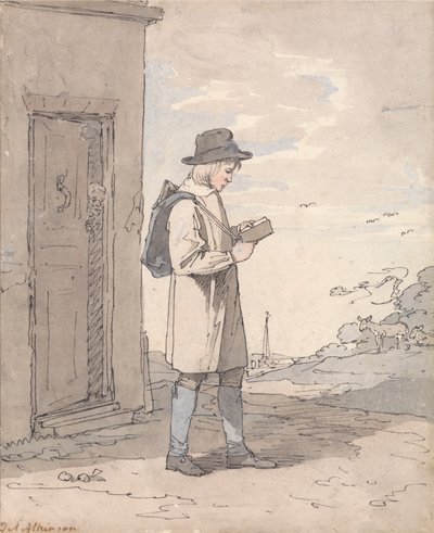 Naar School Gaan door John Augustus Atkinson